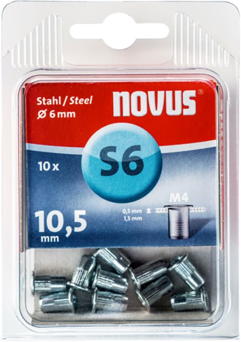 Keermeneet Novus S6 M4 10 tk