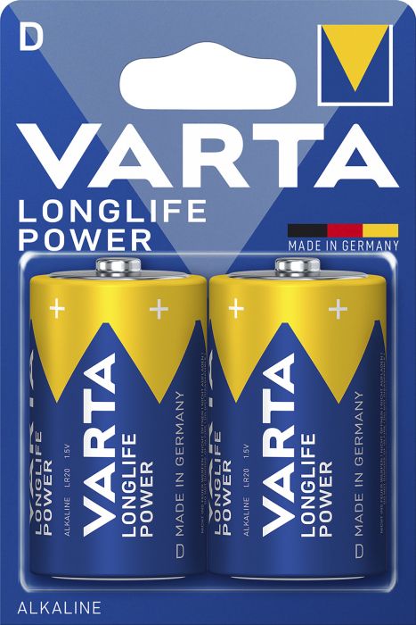 Patareid Varta High Energy 1,5 V D/LR20, 2 tk