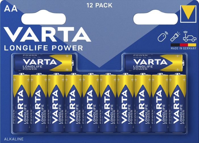 Patareid Varta High Energy 1,5 V AA/LR6, 12 tk