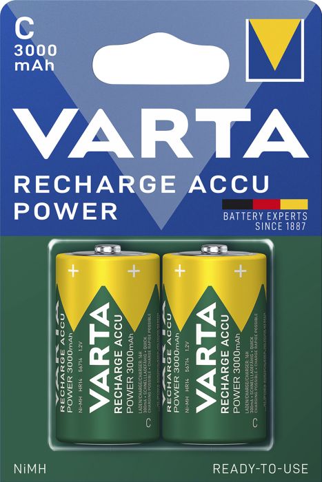 Akupatareid Varta Longlife ACCU Power C 3000 mAh 2 tk