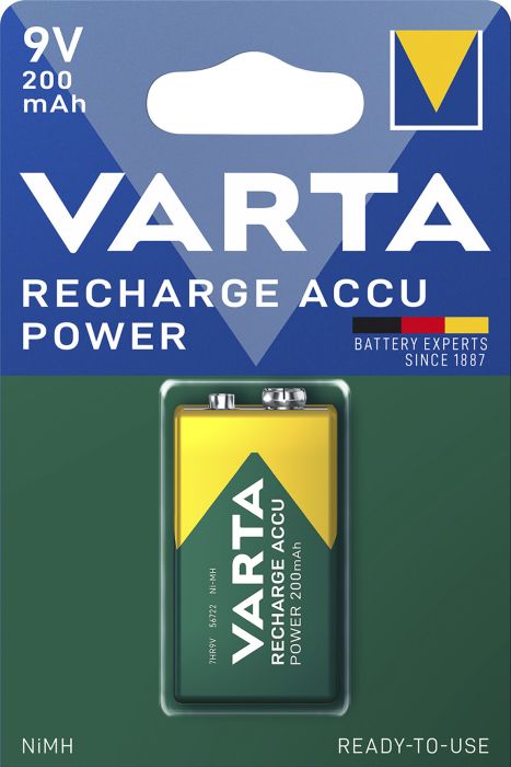 Akupatarei Varta Longlife ACCU Power 9V 200 mAh