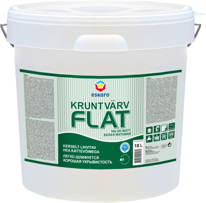 Kruntvärv Flat 18 l