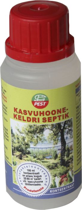 Kasvuhoone-keldri septik Prodefensio 100ml