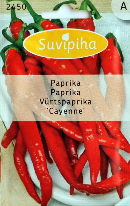 Vürtspaprika Cayenne Suvipiha 2 g