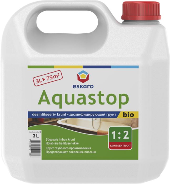 Desinfitseeriv krunt Aquastop Bio 3 l