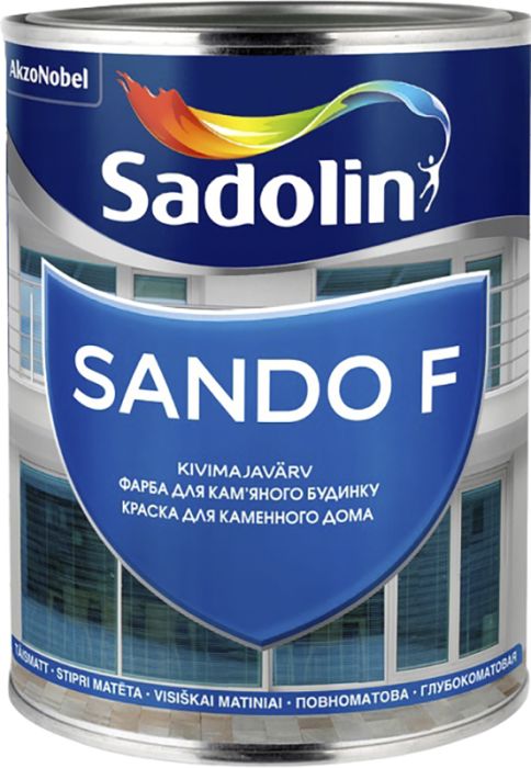 Fassaadi- ja soklivärv Sando F 1 l