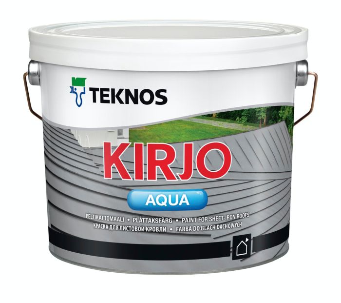 Plekkkatusevärv Teknos Kirjo Aqua