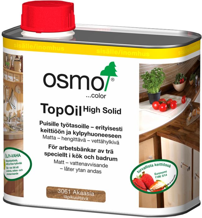 Õlivaha Osmo Color TopOil 3061 akaatsia 0,5 l