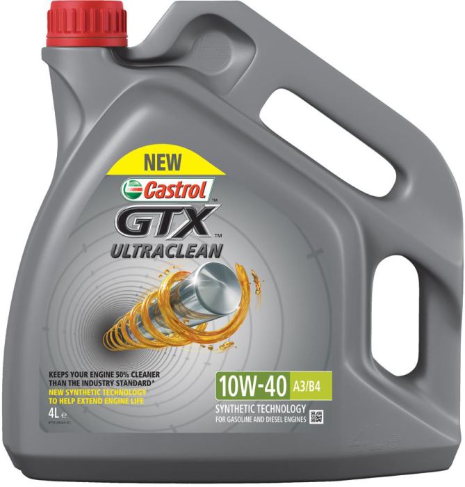 Mootoriõli Castrol GTX UltraClean 10W-40 A3/B4