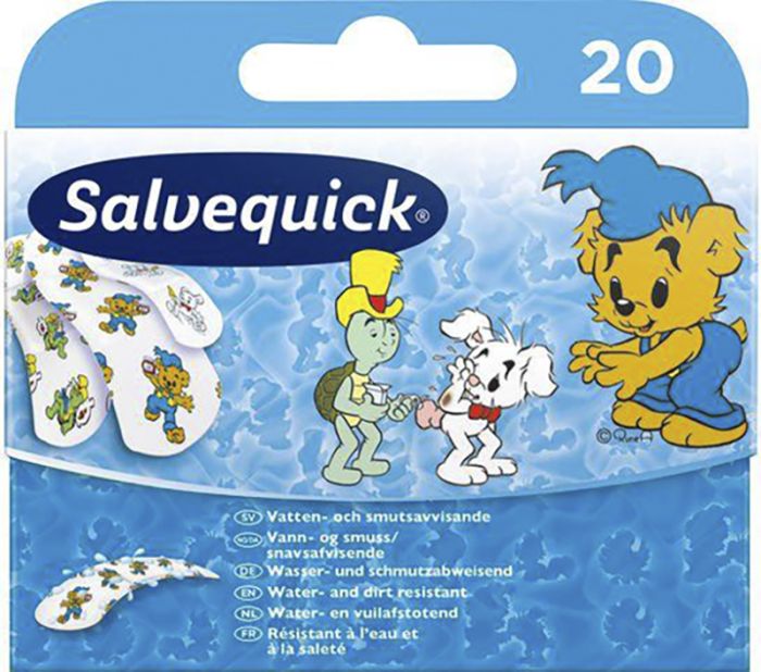 Plaaster Salvequick Bamse