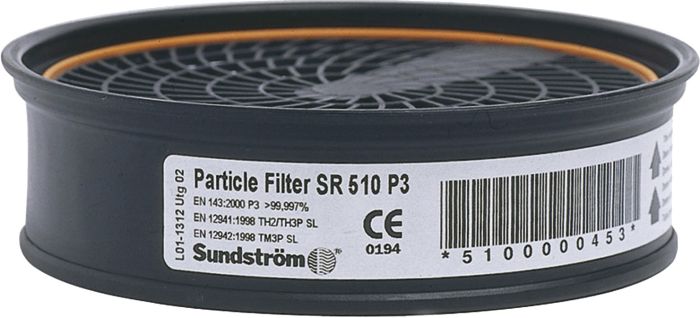 Osakestefilter SUNDSTRÖM SR 510 P3