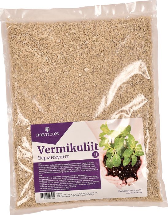 Vermikuliit Horticom 3 l