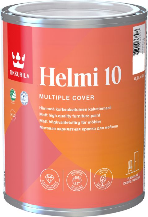 Mööblivärv Tikkurila Helmi 10 C Ainult toonimiseks 0,9 l