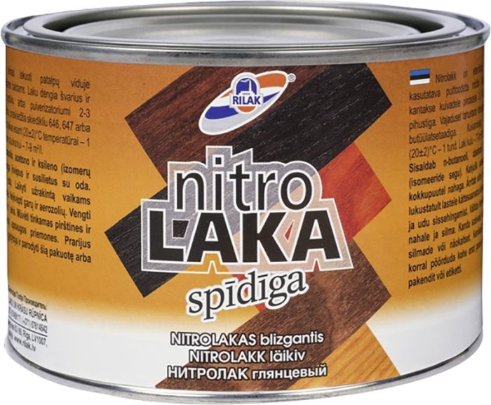 Nitrolakk 0,45 l, läikiv