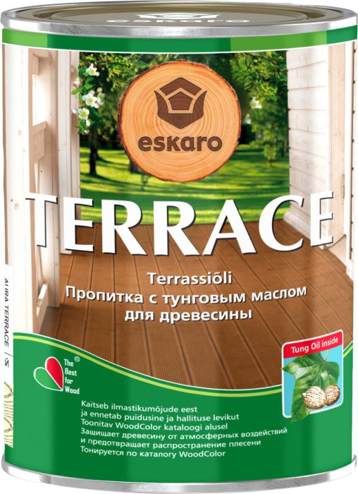 Terrassiõli Eskaro Terrace, hall 0,9 l