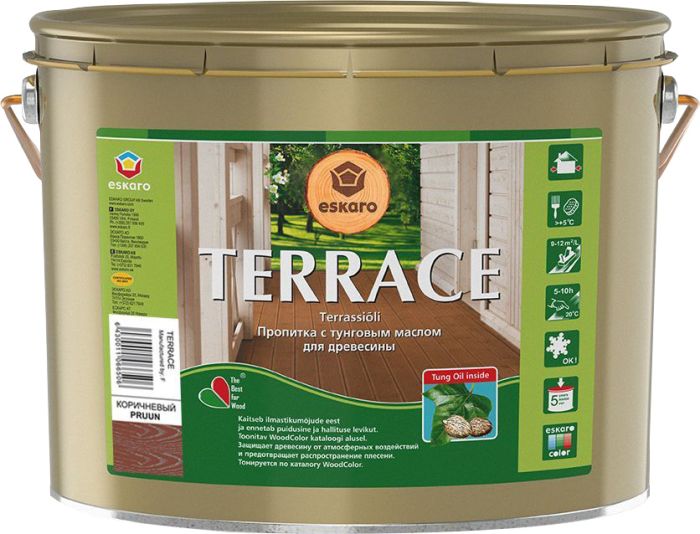 Terrassiõli Eskaro Terrace, pruun 2,7 l