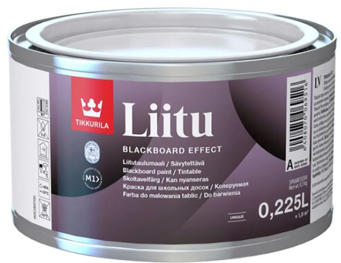 Tahvlivärv Tikkurila Liitu C ainult toonimiseks 0,225 l