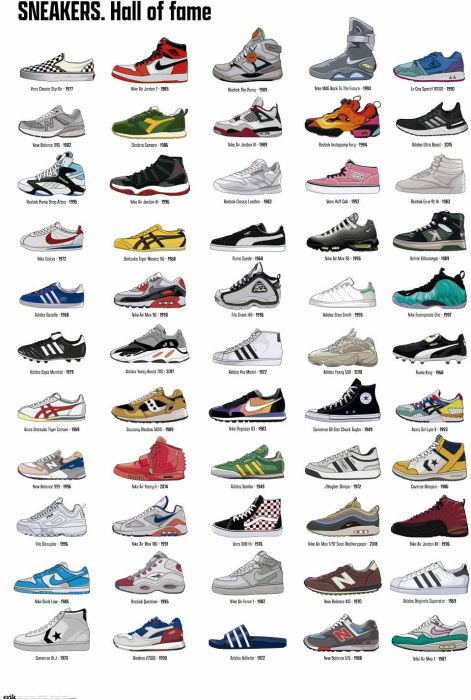 Poster Reinders Sneakers - hall of fame 040