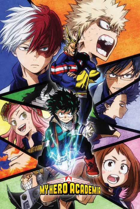 Poster Reinders My Hero Academia - characters mosaic 068