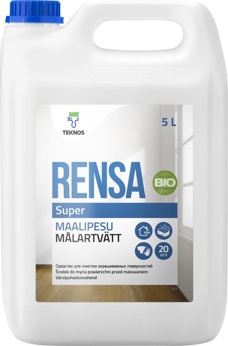 Värvipindade pesuaine Rensa Super