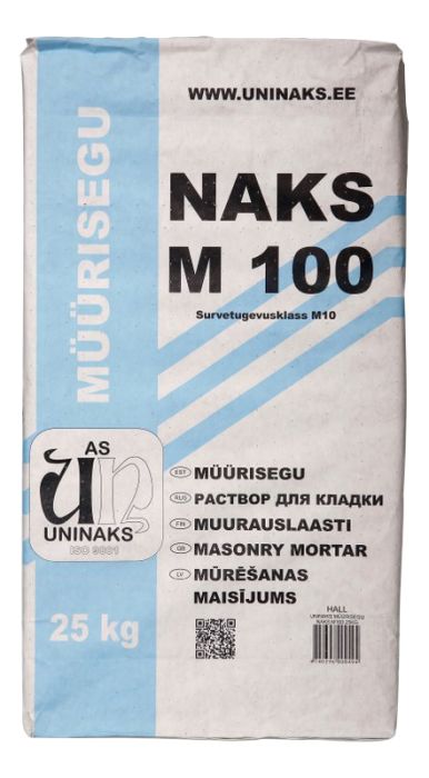 Müürisegu Uninaks NAKS M100 25 kg  talvine