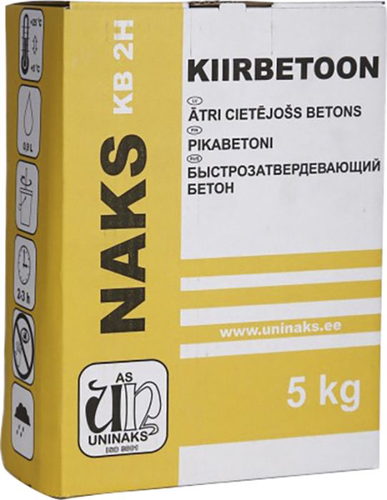 Kiirbetoon Uninaks KB 2H 5 kg