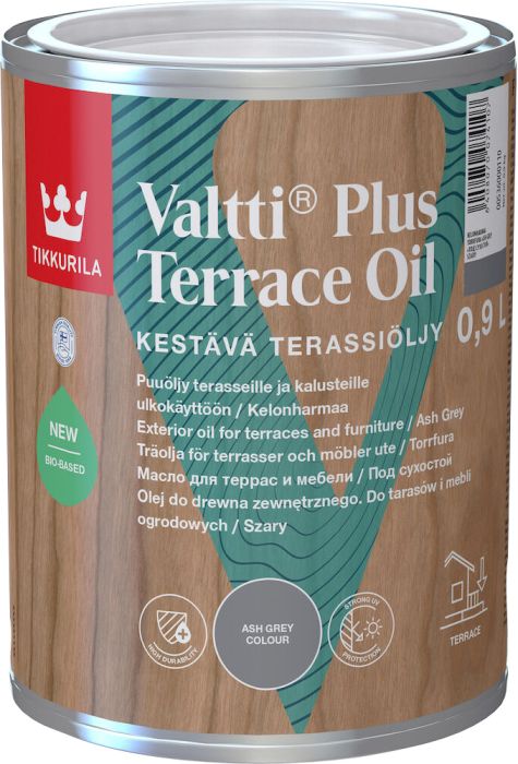 Terrassiõli Tikkurila Valtti Plus, hall