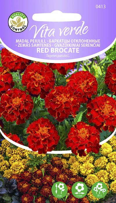 Madal peiulill Red Brocate