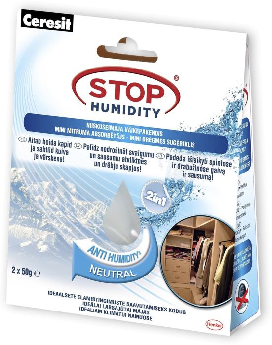 Niiskuseimaja Ceresit Stop Humidity Neutral 2 x 50 g