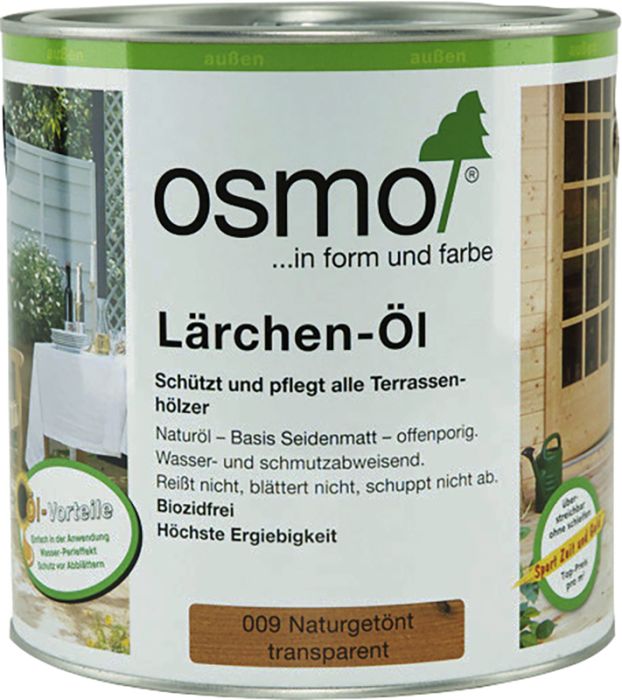 Terrassiõli Osmo Terrassen-Öl 009 Lehis 0,75 l