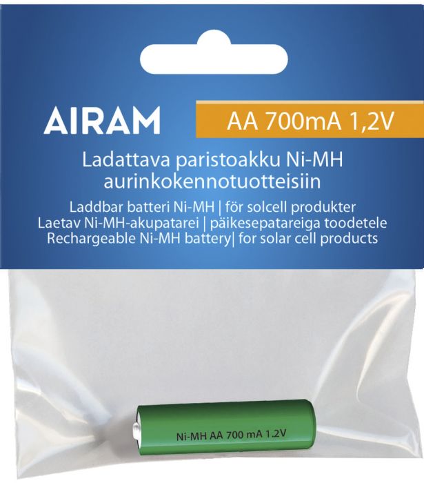 Ni-MH akupatarei AA 700 mAh