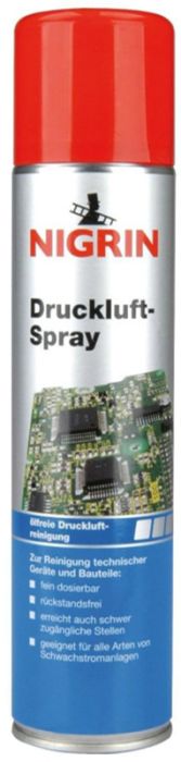 Suruõhk aerosool Nigrin Druckluftspray 400 ml