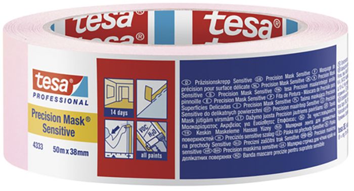 Maalriteip tesa® Professional Presision Sensitive 50 m x 38 mm