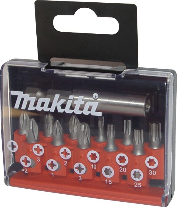 Otsikute komplekt Makita 12-osaline D-31083