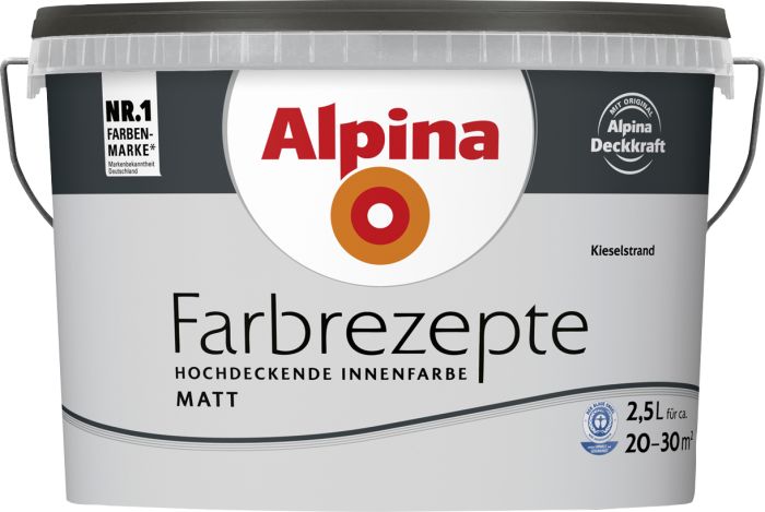 Sisevärv Alpina Farbrezepte Kieselstrand 2,5 l