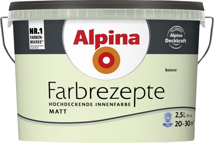 Sisevärv Alpina Farbrezepte Balance 2,5 l