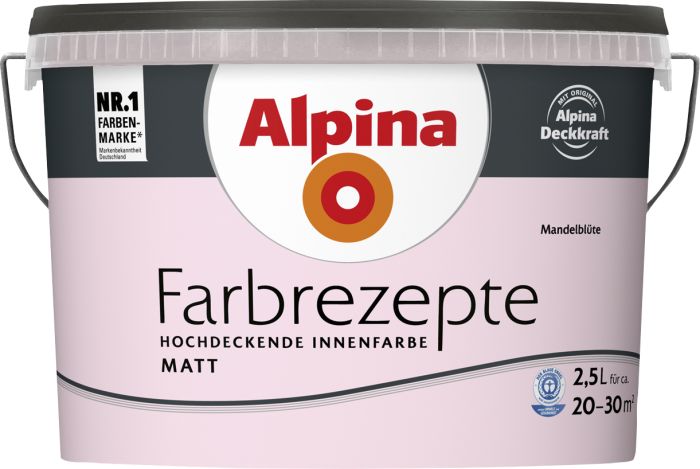 Sisevärv Alpina Farbrezepte Mandelblüte 2,5 l