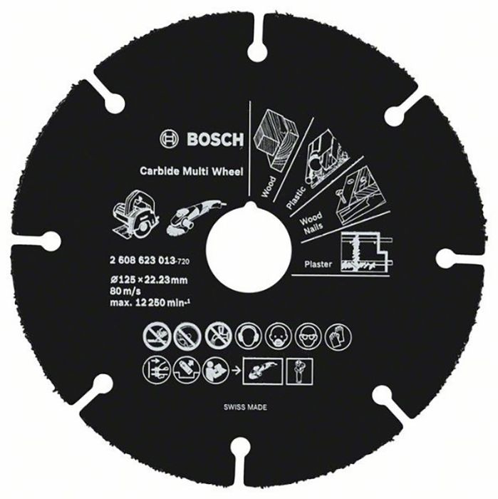 Lõikeketas Carbide Multi Wheel 125 mm