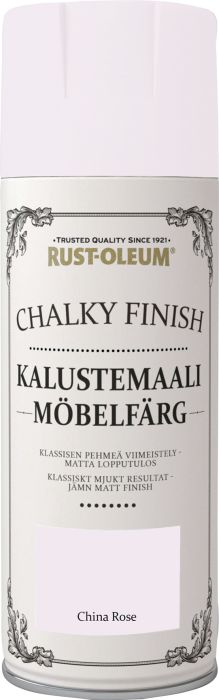 Kriidivärv Rust-Oleum Chalky Finish China Rose aerosool 400 ml