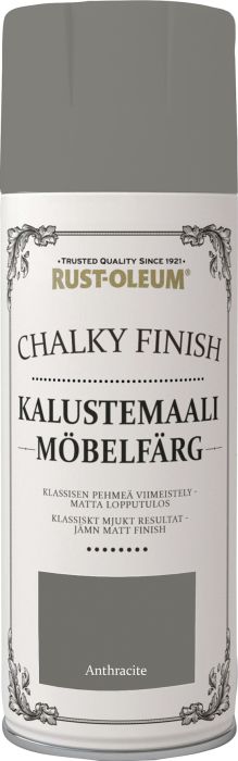 Kriidivärv Chalky Finish Anthratcite aerosool 400 ml