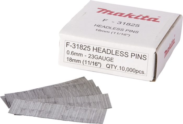 PIN Naelad Makita 0,6 x 18 mm 23ga