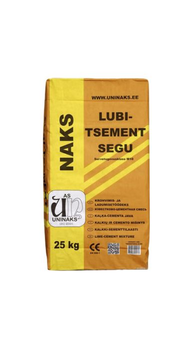 Lubi- tsementsegu Uninaks Naks 25 kg