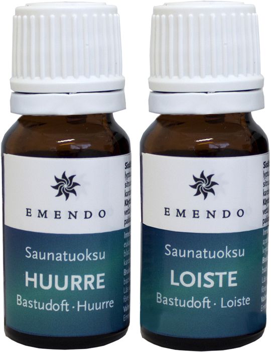 Saunaaroomid Emendo Härmatis ja Helk 2 x 10 ml