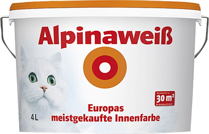 Sisevärv Alpinaweiss Das Original 4 l, matt