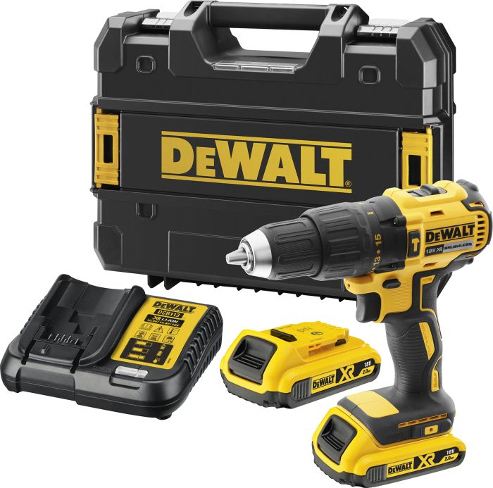 Akulööktrell DeWalt DCD778D2T-QW, 18 V + 2 x 2 Ah