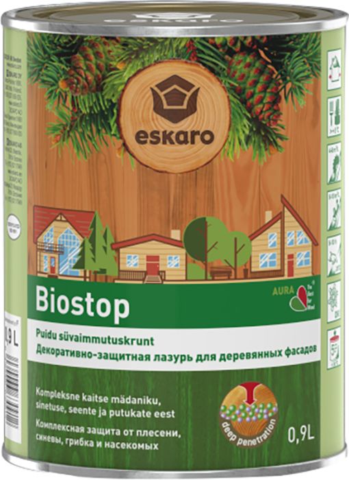 Puidukaitsekrunt Eskaro Biostop 0,9 l