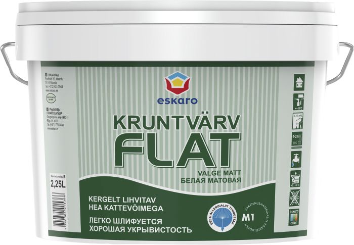 Kruntvärv Eskaro Flat 2,25 l