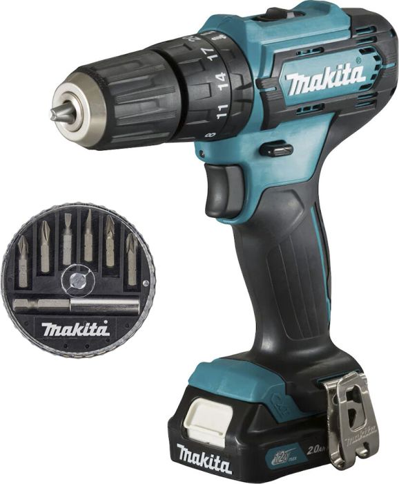 Akulööktrell Makita HP333DWAE ja otsikute komplekt D-73271 7-osaline