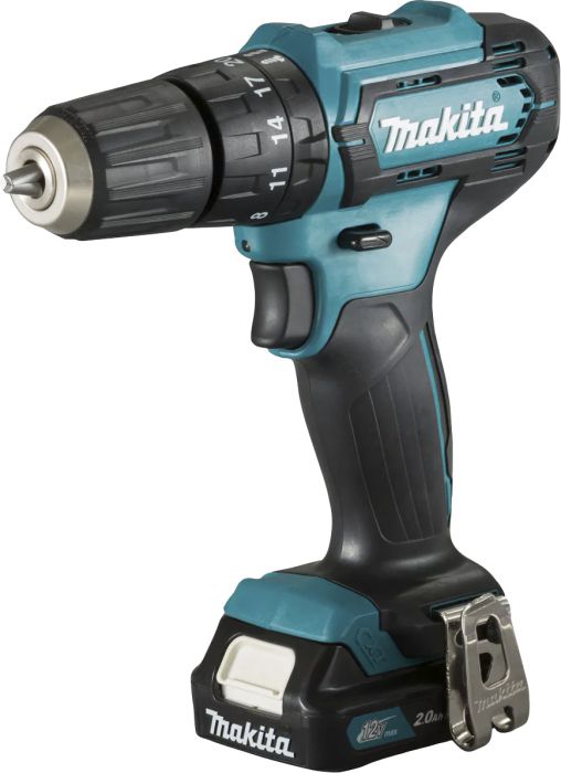 Akulööktrell Makita HP333DWAE, 12 V max + 2 x 2 Ah