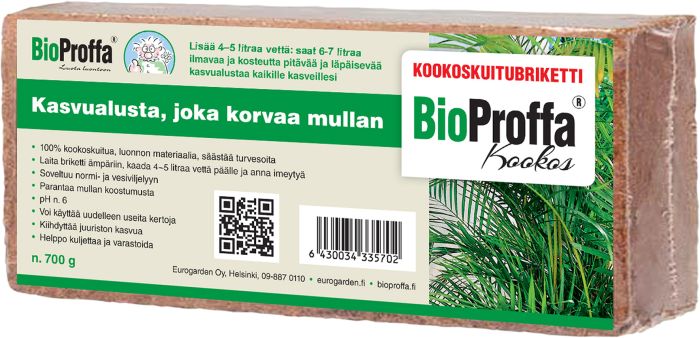 Kookoskiust brikett BioProffa 700 g